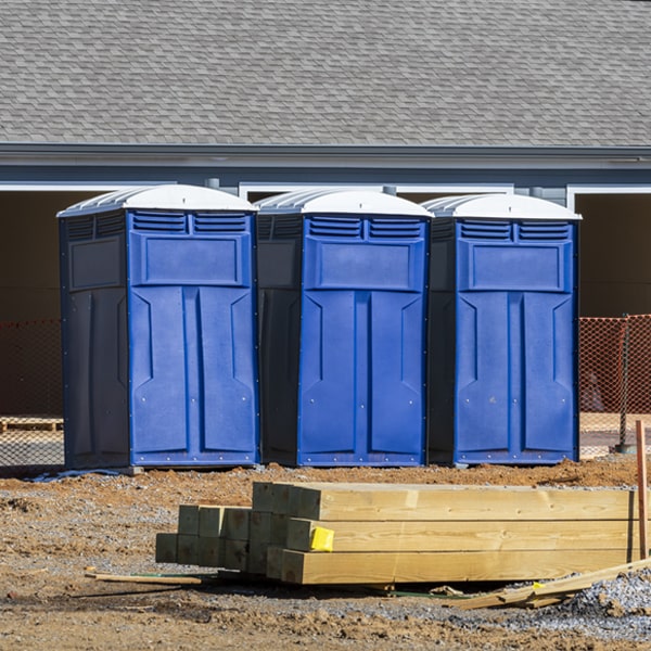 do you offer hand sanitizer dispensers inside the portable toilets in Daggett California